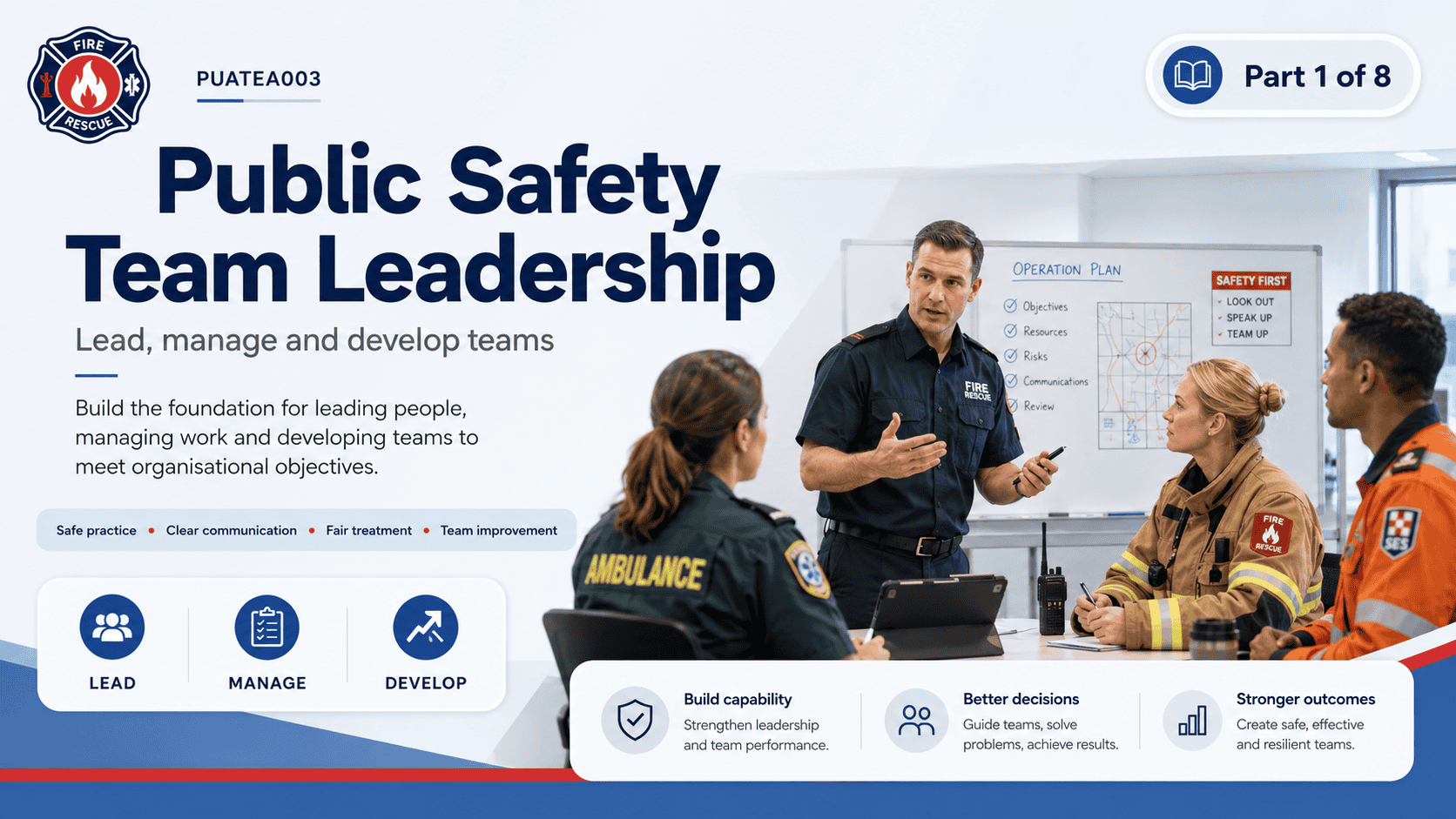 Feature image for Foundations — Lead, manage and develop teams