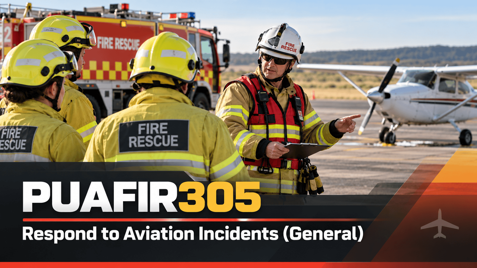 Feature image for Foundations — Respond to aviation incidents (general)
