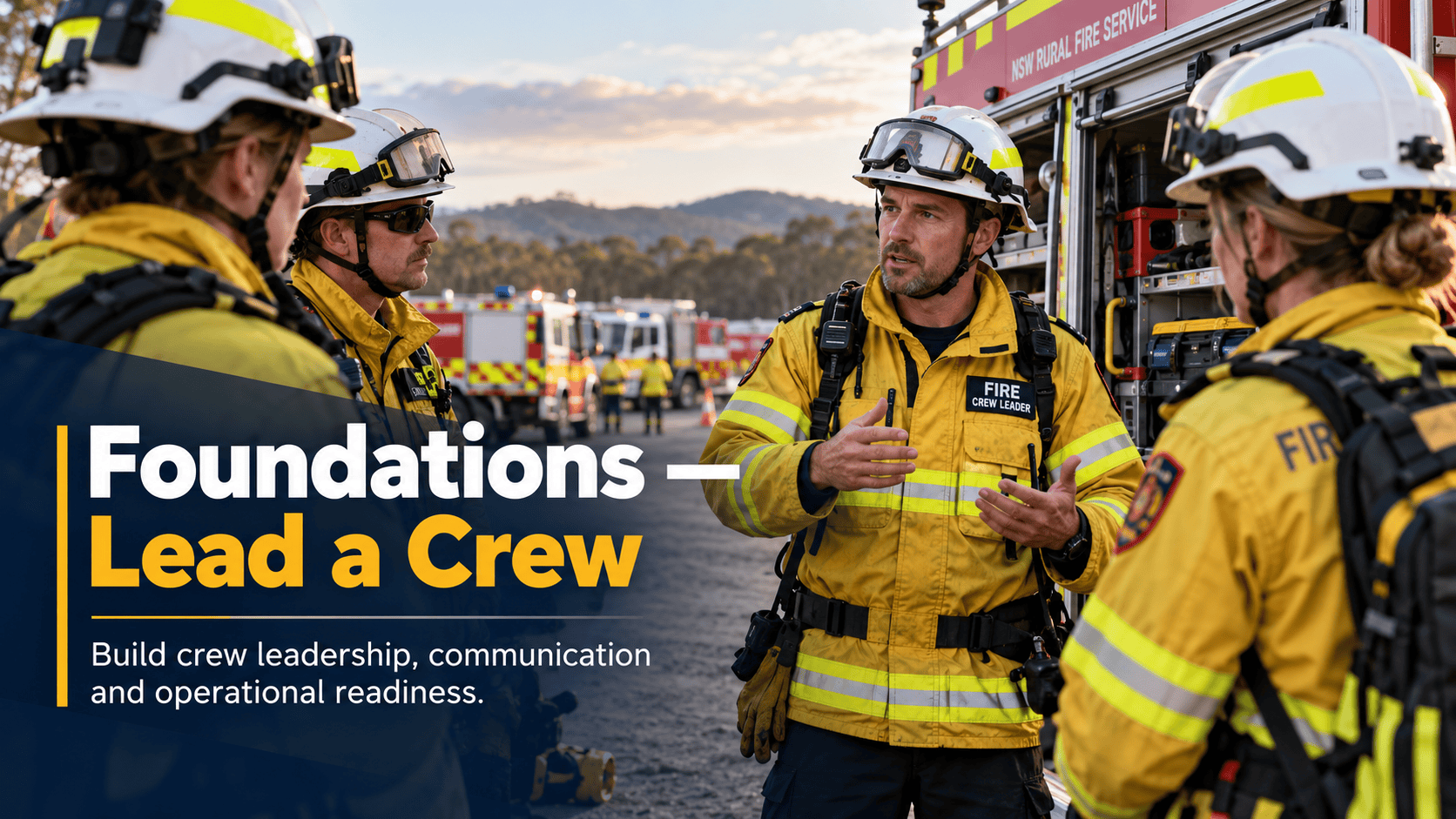 Feature image for Foundations — Lead a crew