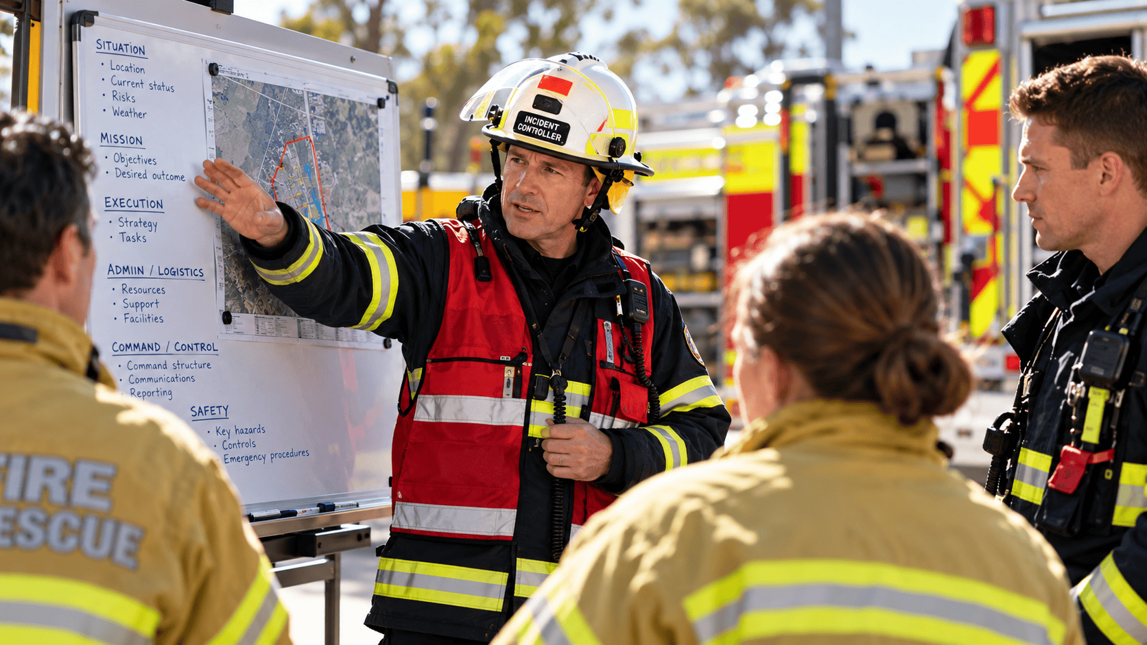 Feature image for Foundations — Conduct briefings and debriefings