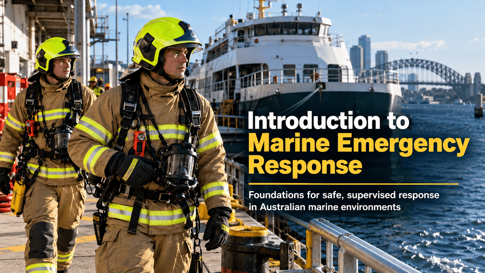 Feature image for Introduction to Marine Emergency Response