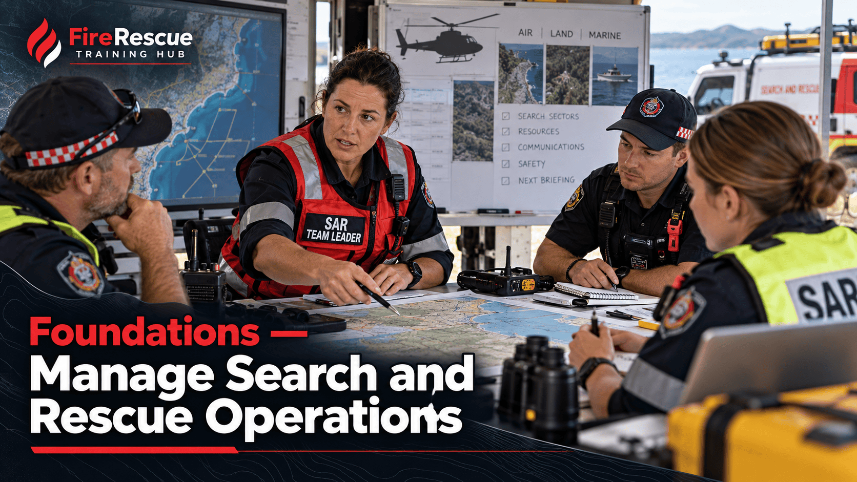 Feature image for Foundations — Manage search and rescue operations